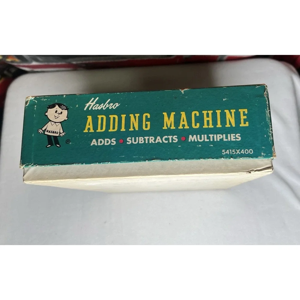 Hasbro Adding Machine A Precision Calculator Vintage 1960‎